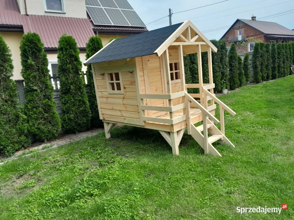 Domki drewniane place zabaw dzieci sprzedam