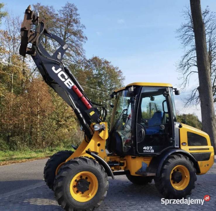 Ładowarka przegubowa JCB 407 kołowa 2021r Cat łódzkie Łowicz