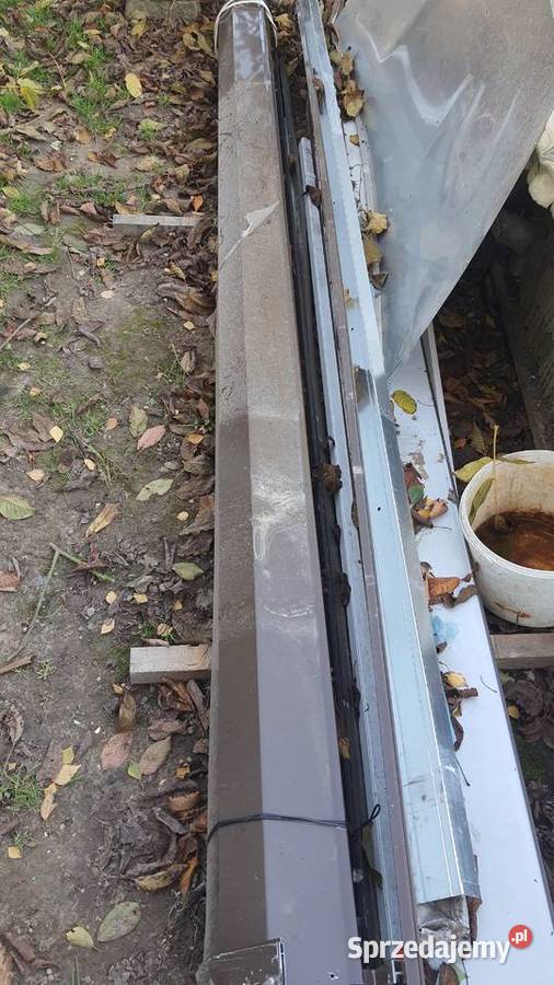 Brama bramy rolety zwijane aluminiowe 4 masywne Lublin