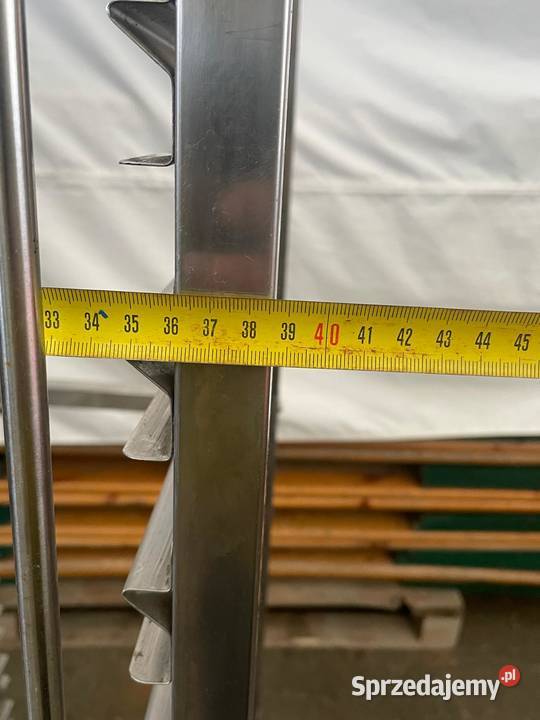 Wózek transportowy do pojemników Gastronomia lubelskie Kozubszczyzna