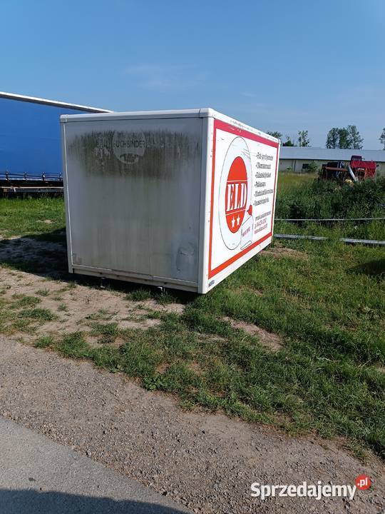 Kontener z windą paka zabudowa sprinter crafter Dragany sprzedam