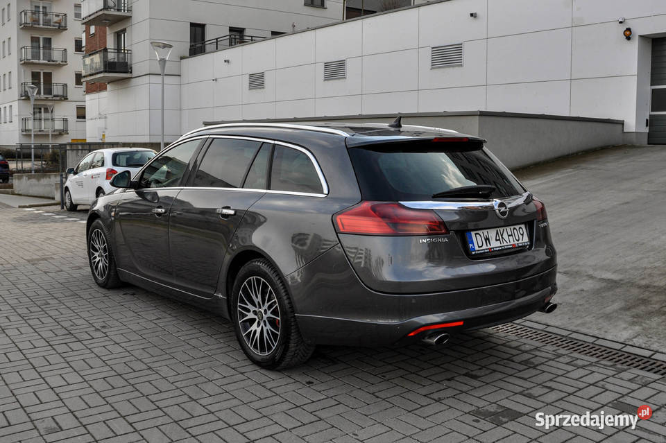Opel Insignia 20T 220 Automat 4x4 Skóry OPCLine benzyna dolnośląskie Wrocław