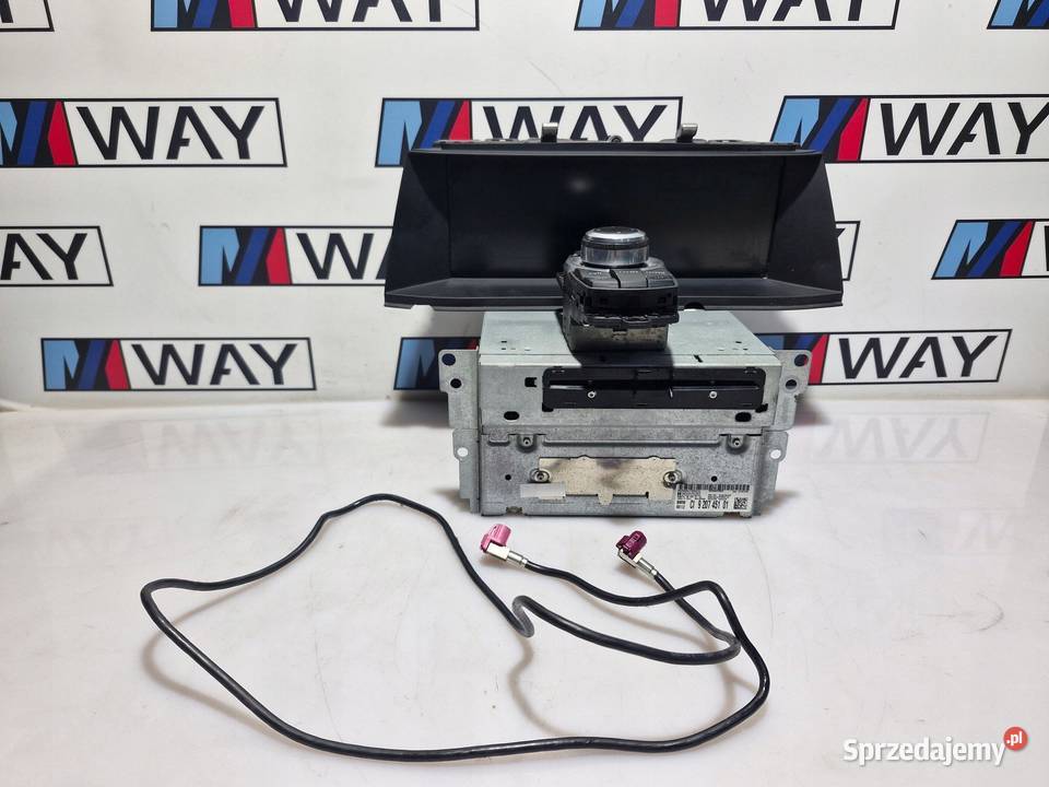 BMW 7 NAWIGACJA CZYTNIK MONITOR IDRIVE KOMPLET