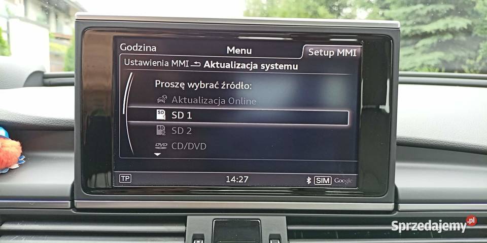 Instalacja aktualizacja mapy Europy Audi ECE Pabianice