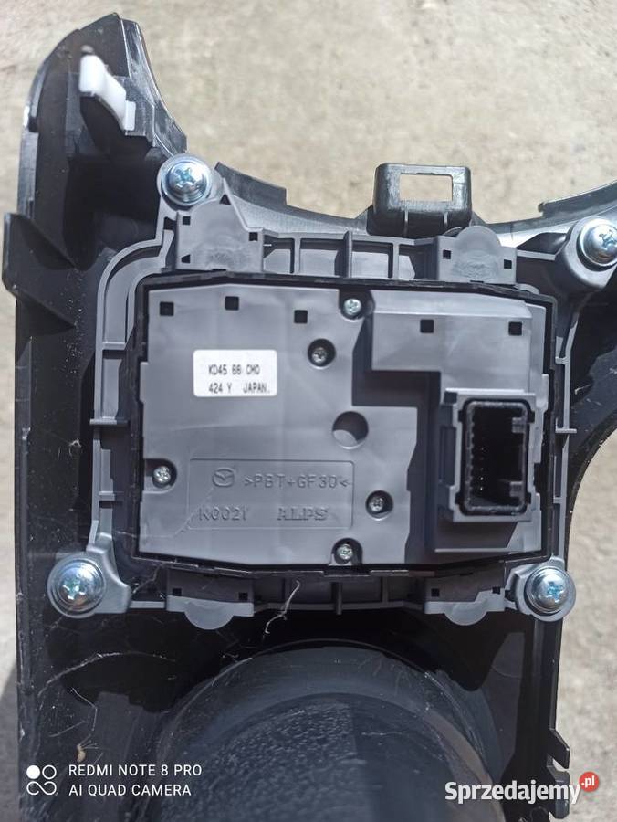 Panel sterujący radia Mazda CX5 KD 45 66 0 Rzymsko