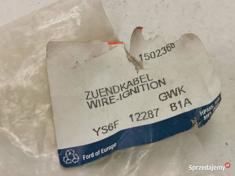 PRZEWÓD ZAPŁONOWY FORD FOCUS III 16 2010 1502368 osobowe lubelskie