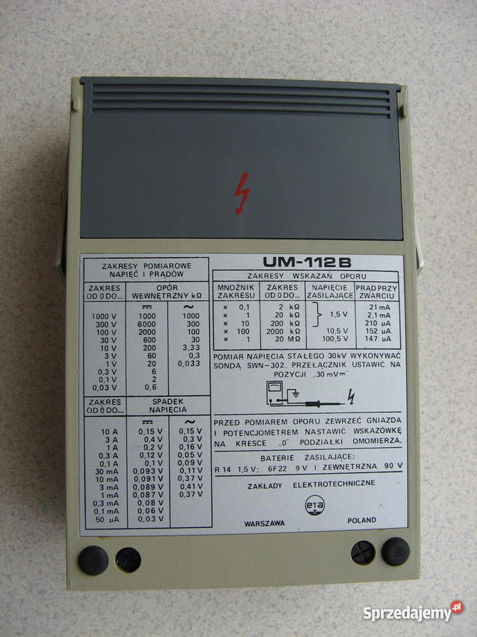 Miernik uniwersalny UM112B Chrzanów