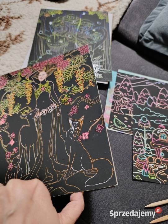 zaczarowany las 12 stron do zdrapywania i Pozostałe wielkopolskie Poznań