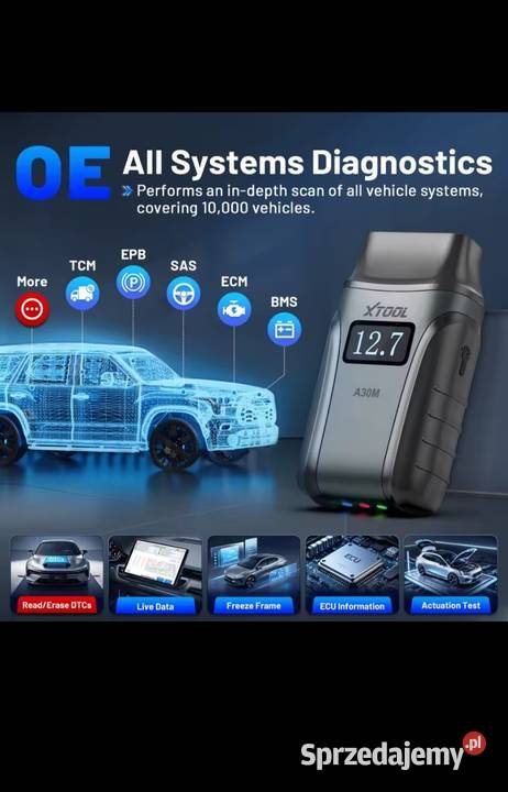 Xtool a30m interfejs diagnostyczny