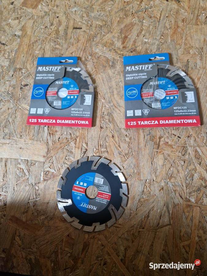 Tarcza diamentowa Mastiff MFDC125 125x222 Głogowa