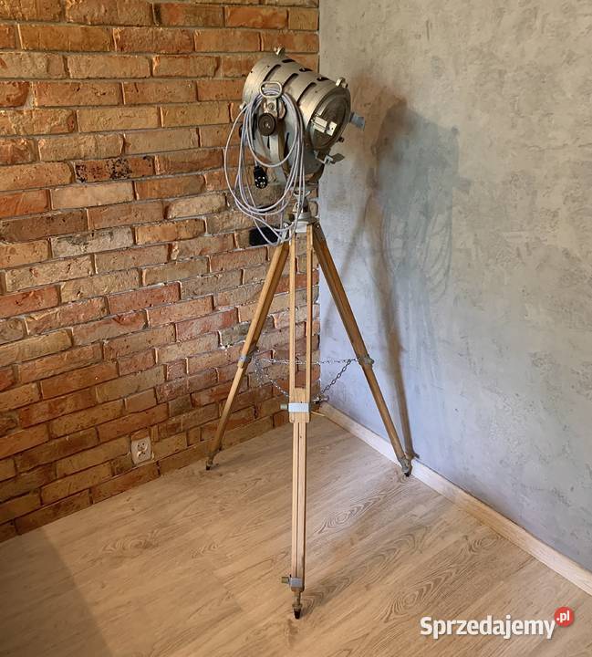 Lampa teatralna filmowa PRL LOFT LATA 5060 wielkopolskie Poznań