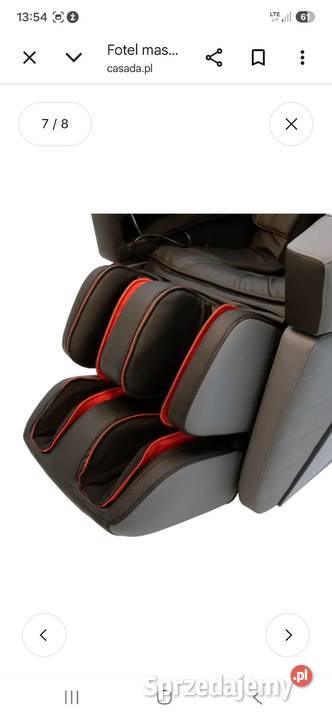 Fotel masujący Casada Alphasonic III STAN Rybnik