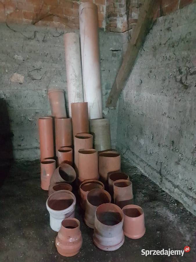 Rury kształtki złączki kanalizacyjne PVCU Gorzyce sprzedam