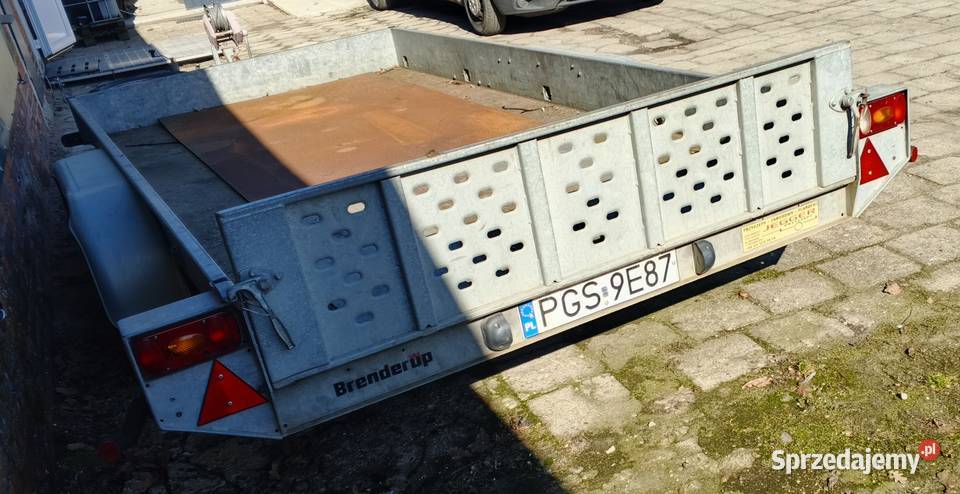 Przyczepa Brenderup DMC 2500 4mx18m pełny VAT Lawety