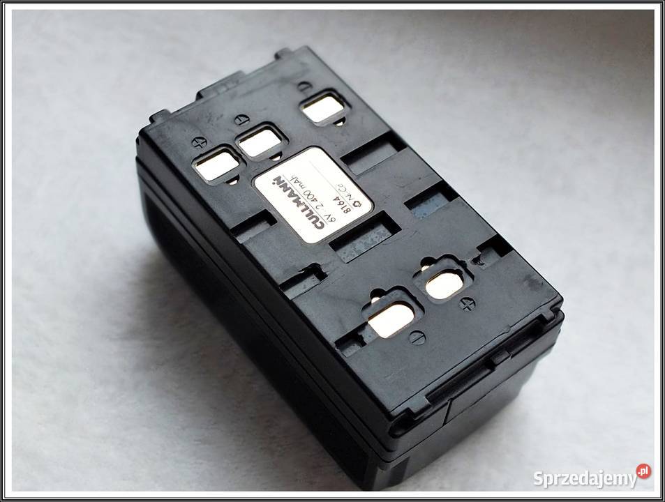 Oryginalna bateria do kamery VHS CullMann 6V Żary