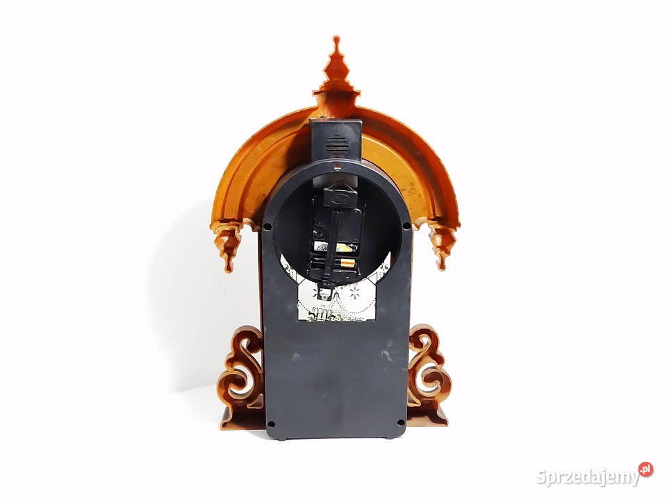 Zegar kominkowy marki SYNCHRON w stylu vintage z
