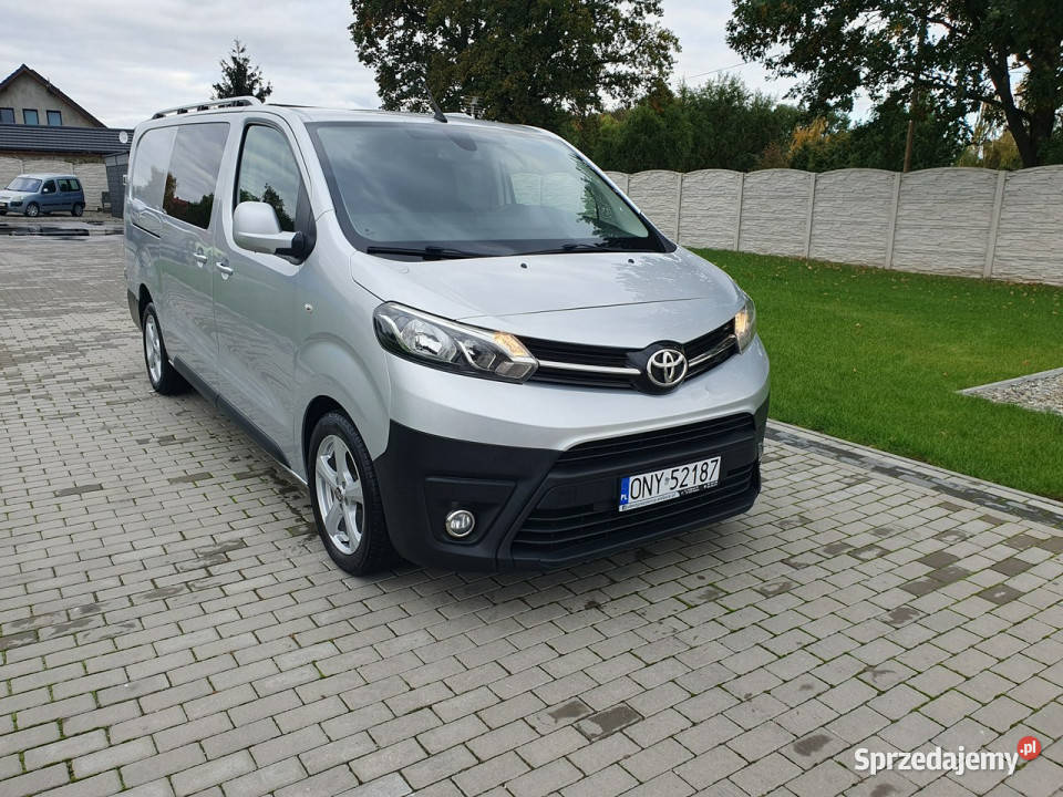 Toyota ProAce 20d 150 Maxi Long 5osobowa Salon klimatyzacja