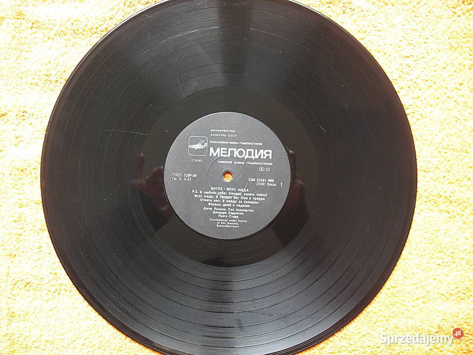 The Beatles A taste of honey Płyty ze strychu