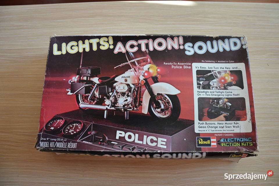 Model Revell Electronic H802 Police Bike małopolskie