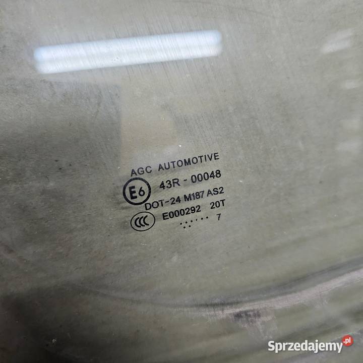 Szyba drzwi Expert Jumpy Scudo przednia prawa pomorskie Malbork