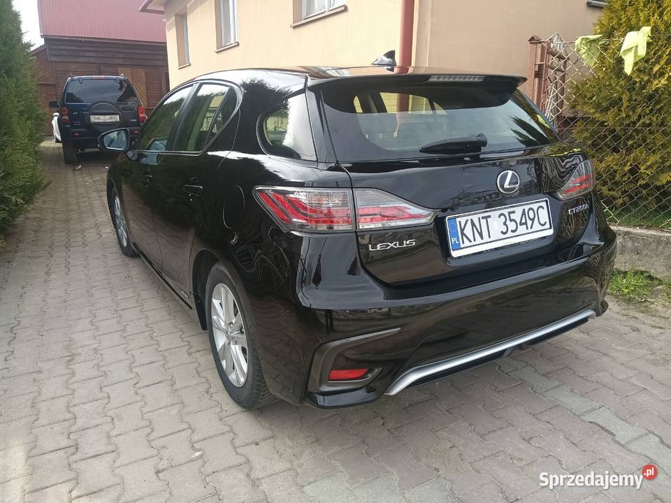 Lexus Ct Bezobsługowa Hybryda Leedy Kamera 82482km małopolskie Nowy Targ