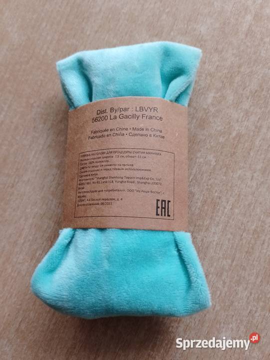 NOWA opaska kosmetyczna Yves Rocher turkusowa z wielkopolskie Poznań