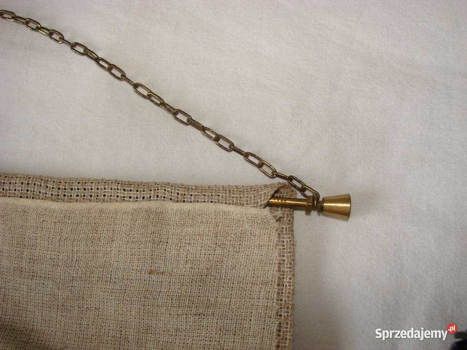 szwedzka makatka haftowana krzyżykiem pomorskie Pruszcz Gdański