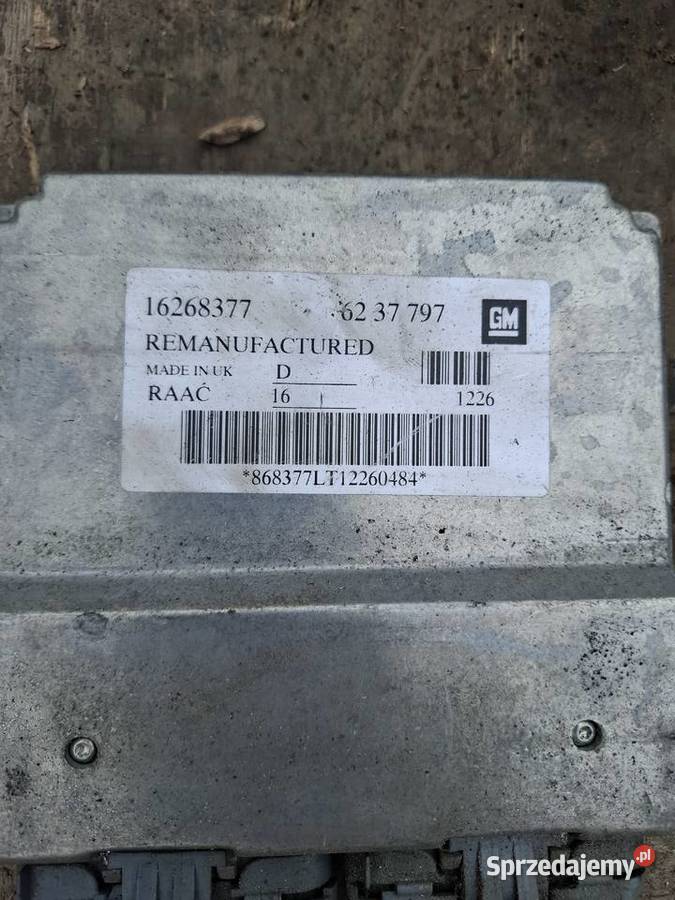 Komputer Sterownik Silnika Opel Astra G II Wisznice