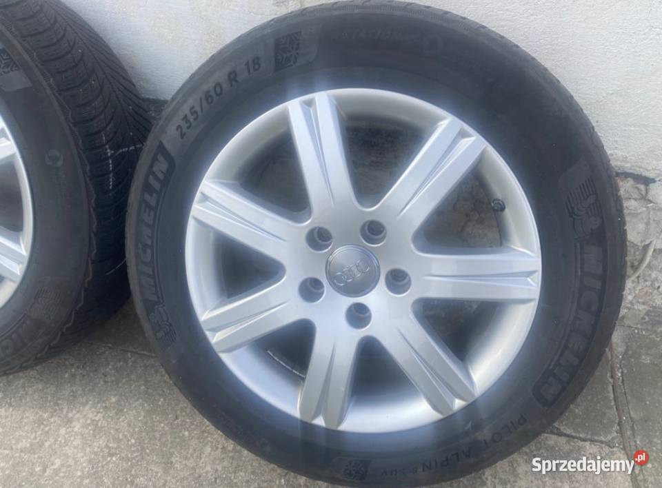 Koła do audi Q7 na oponach zimowych Michelin opolskie Kędzierzyn-Koźle