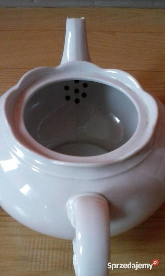 Porcelanowy imbryk do herbaty firmy Wawel z Polkowice