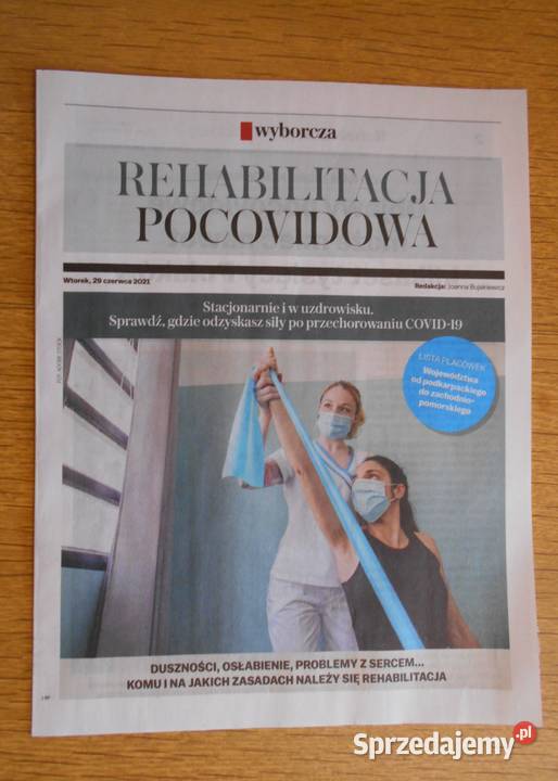 Rehabilitacja pocovidowa część 1 i 2 Gazeta Pozostałe