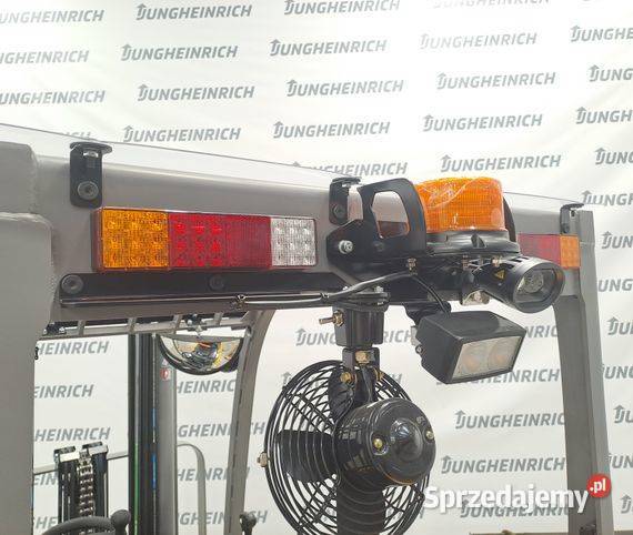 Nowy wózek widłowy elektryczny Jungheinrich EFG Motoryzacja Szczecin