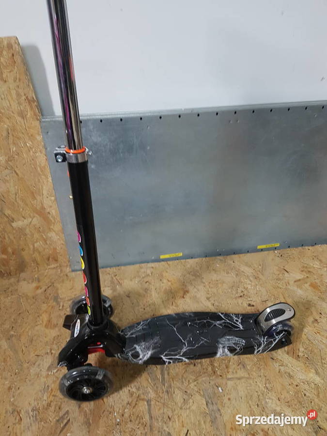 HULAJNOGA TRÓJKOŁOWA BALANSOWA KOŁA LED kolorowa Głogowa