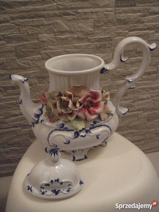 Duży porcelanowy czajnik imbryk Warszawa