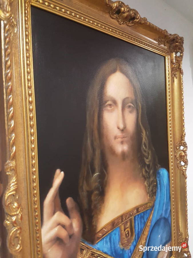 obraz Leonardo Da Vinci Zbawiciel Świata Odrzywół
