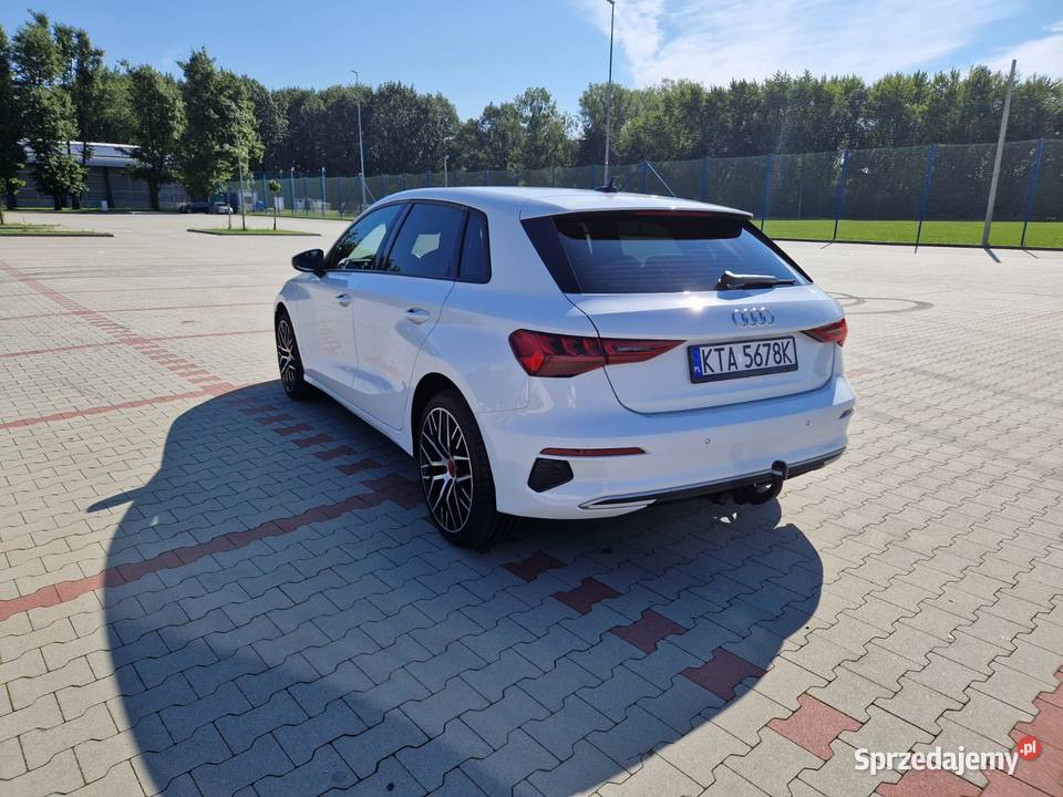 Audi A3 SPORTBACK 2022r 20 116 mały przebieg 86 Wojnicz
