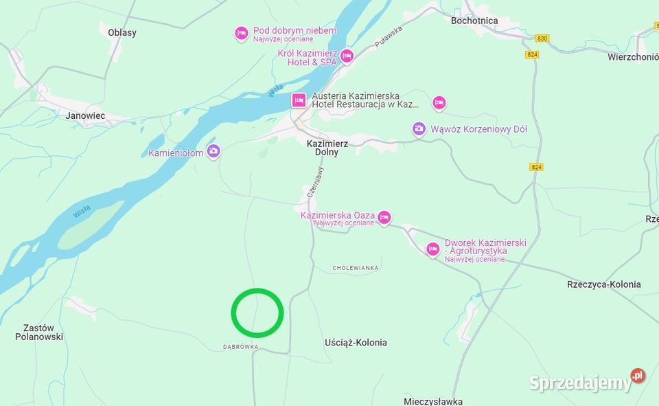 Działka budowlana Kazimierza Dolnego budowlana Nieruchomości Kazimierz Dolny