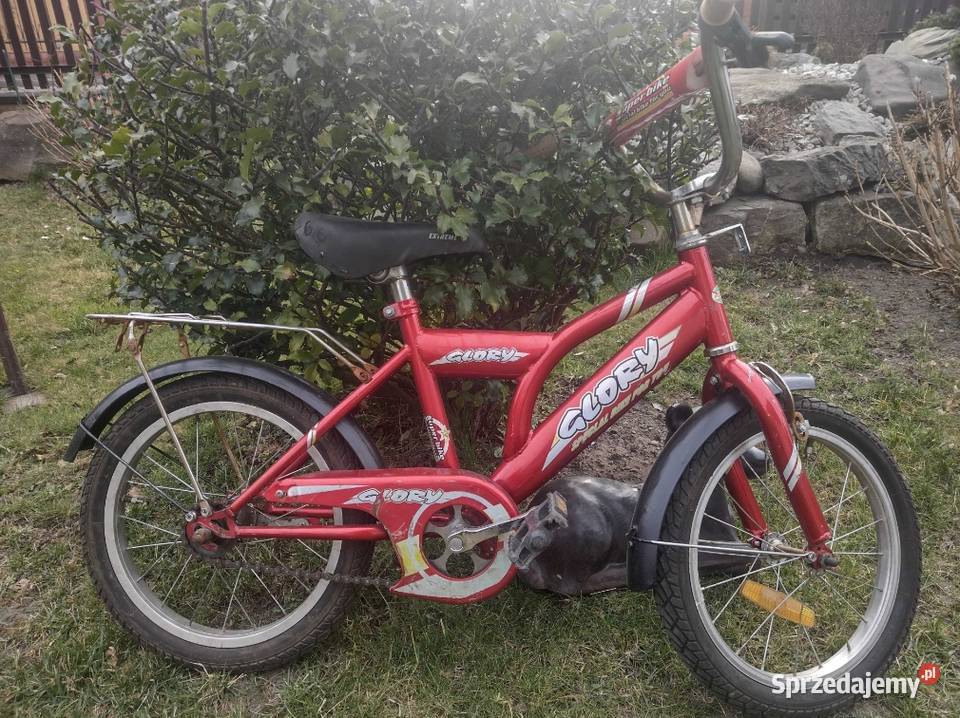 Rowerek dziecięcy koło 16 Glory Dziecięce