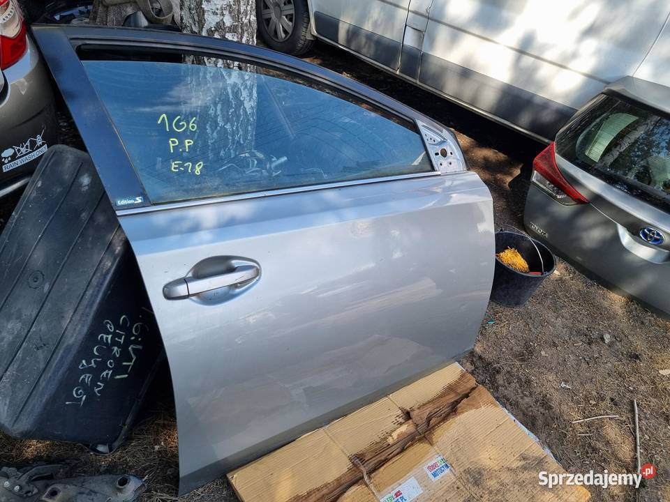 DRZWI PRAWY PRZÓD PRZEDNIE 1G6 TOYOTA AURIS II