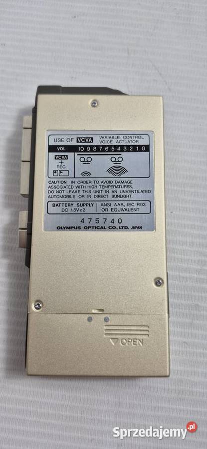 Klasyk OLYMPUS Pearlcorder L200 Metalowy 100 Biłgoraj sprzedam