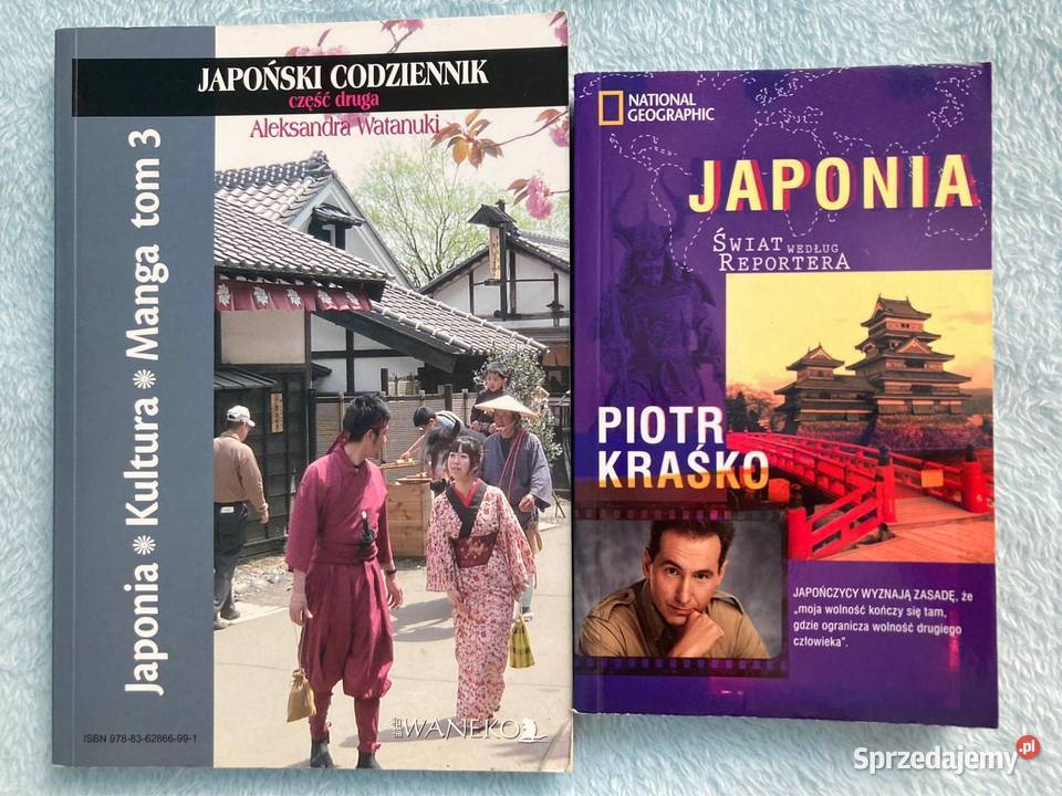 Dwie Książki O Japonii miękka Warszawa