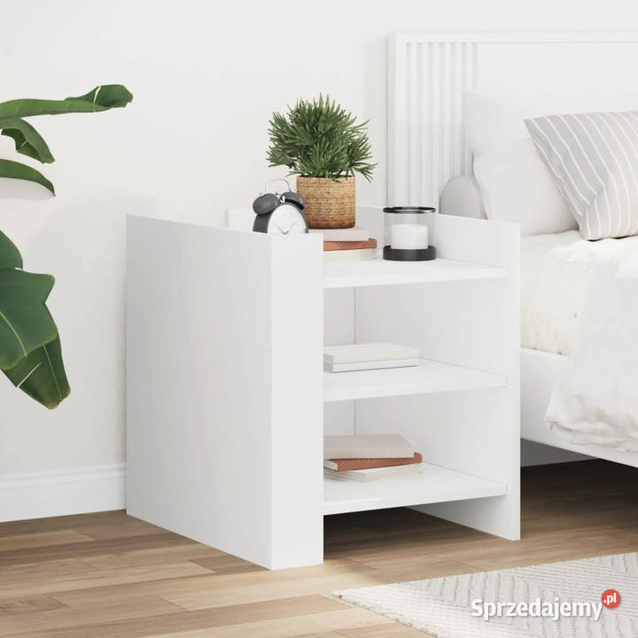 Szafka nocna biała 45x50x50 materiał Szafki Warszawa