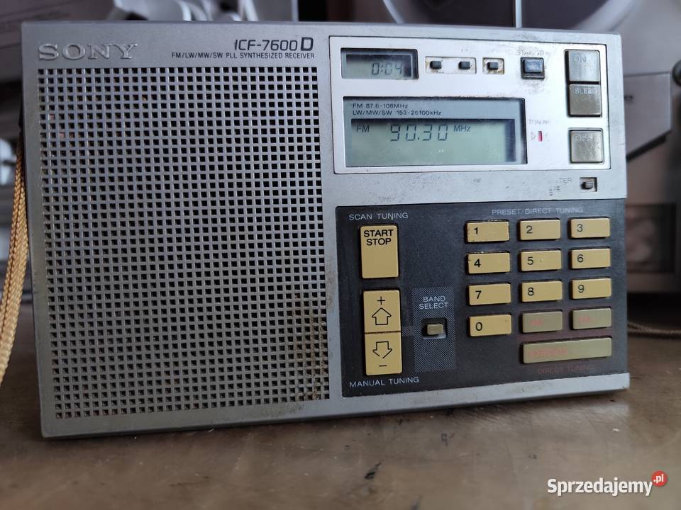 radio globalne Sony ICF7600D Stargard