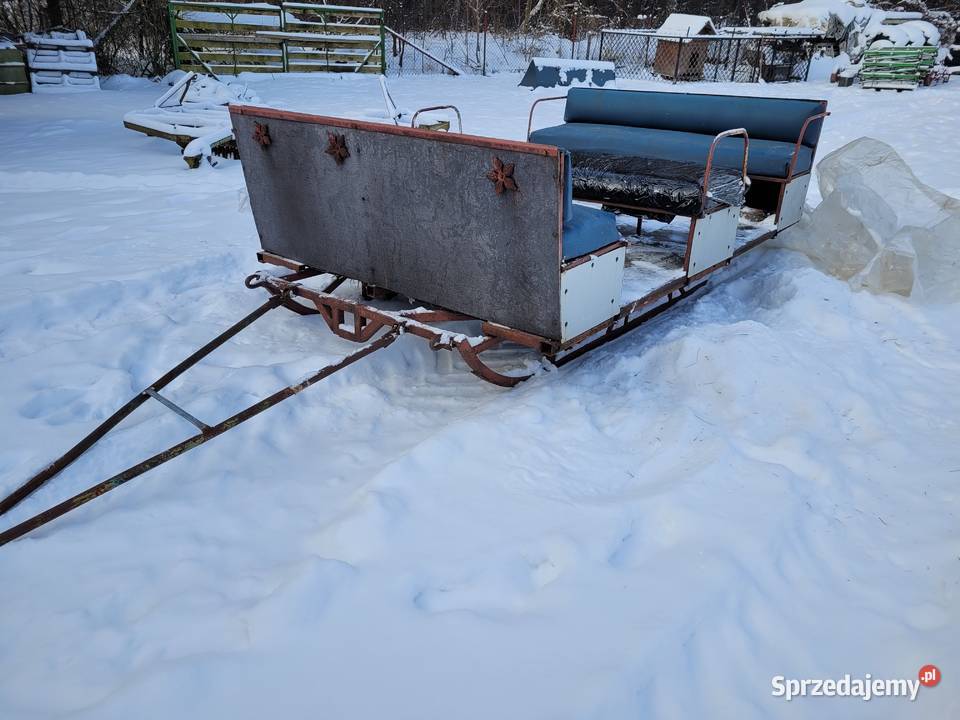 Sanie Duże do Ciągnika Zambrów