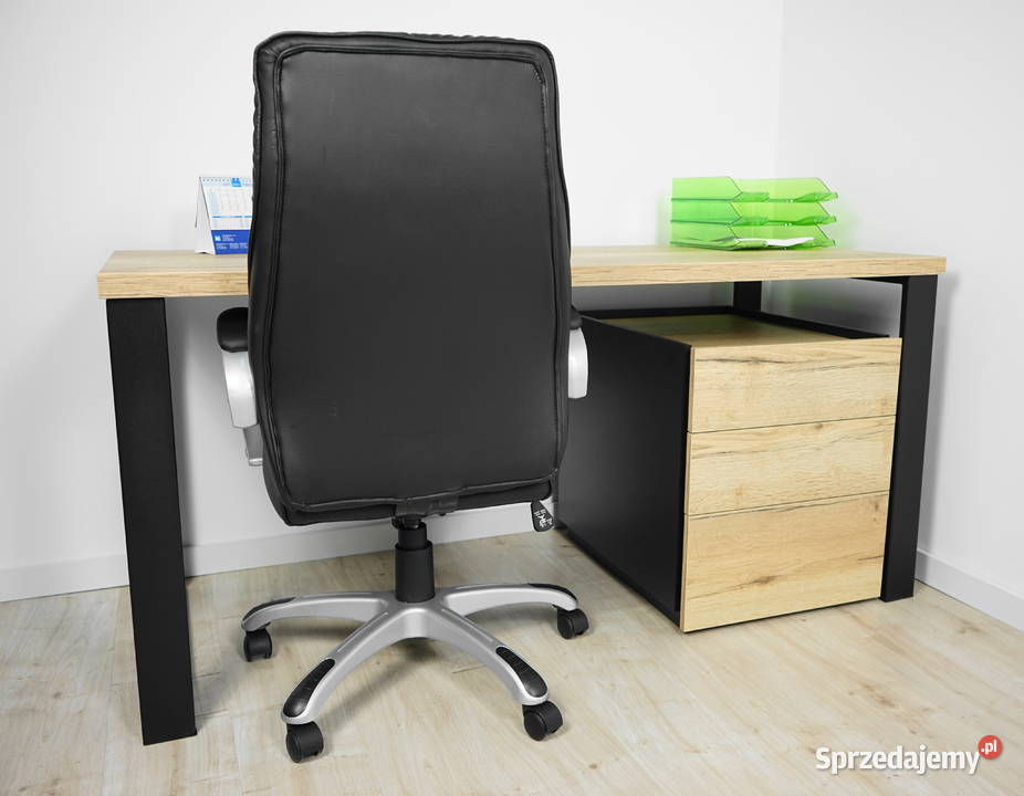 Biurko Neptun kontenerek Dąb naturalny 160 Biłgoraj