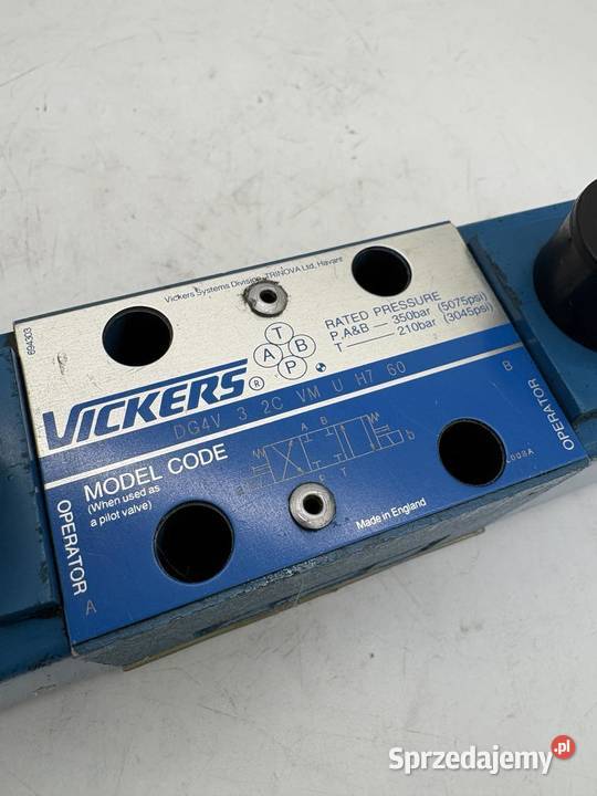 Vickers DG4V 3 2C VM U H7 60 Hydraulic valve mazowieckie Warszawa