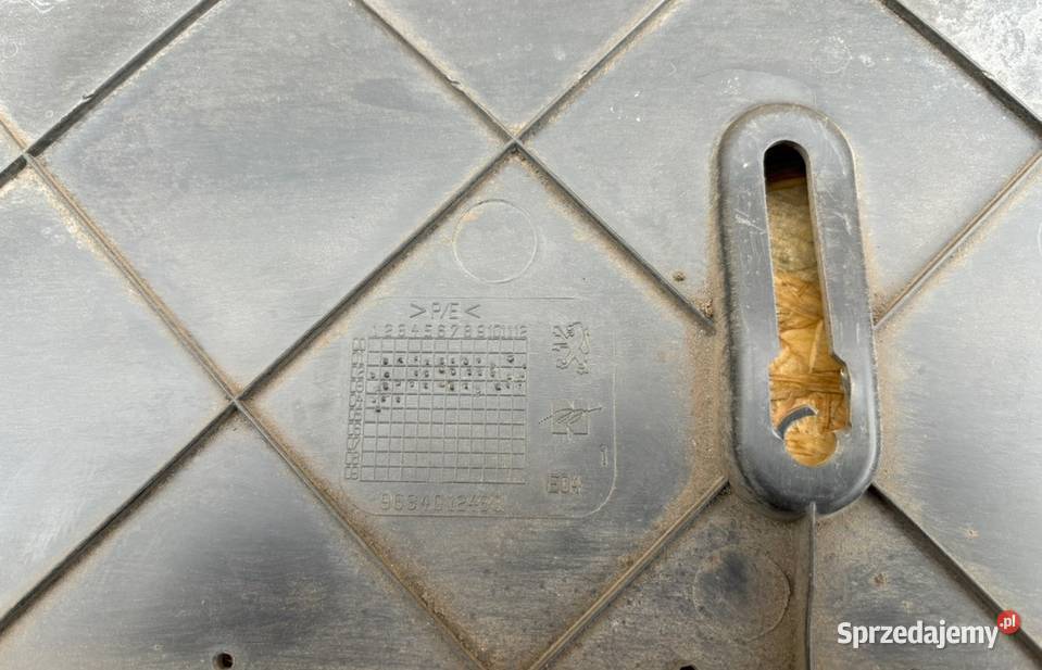 OSŁONA PŁYTA POD ZDERZAK DOLNA PEUGEOT 307 Zderzaki Międzychód