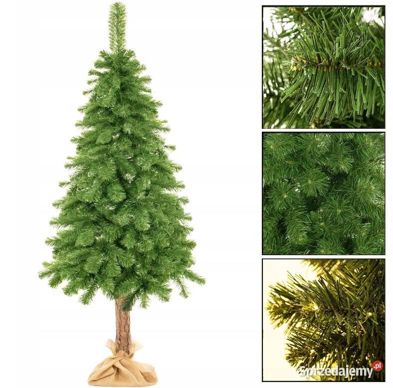 CHOINKA SZTUCZNA NA PNIU SOSNA 180 GĘSTA PREMIUM Toruń