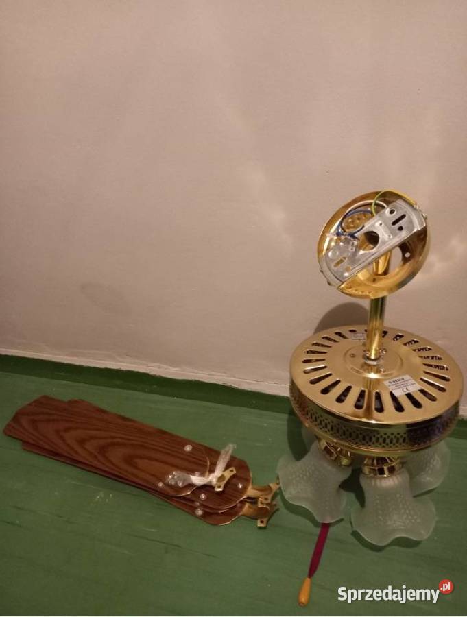 Żyrandol z wiatrakiem NESCO