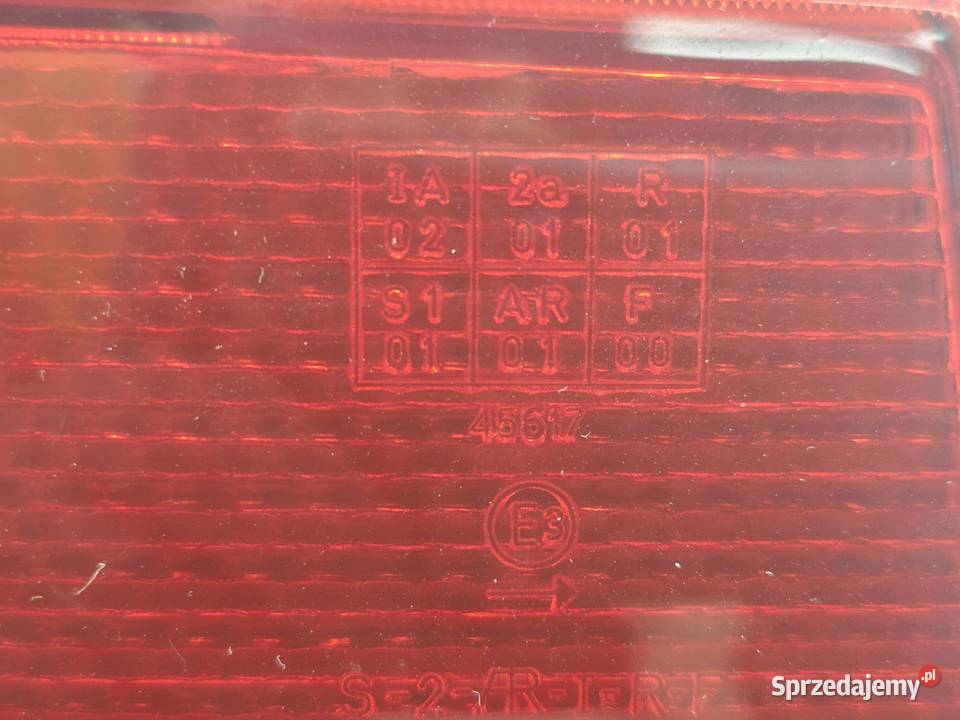 LAMPA PRAWY TYŁ ALFA ROMEO 33 19831995 NOWA sprzedam